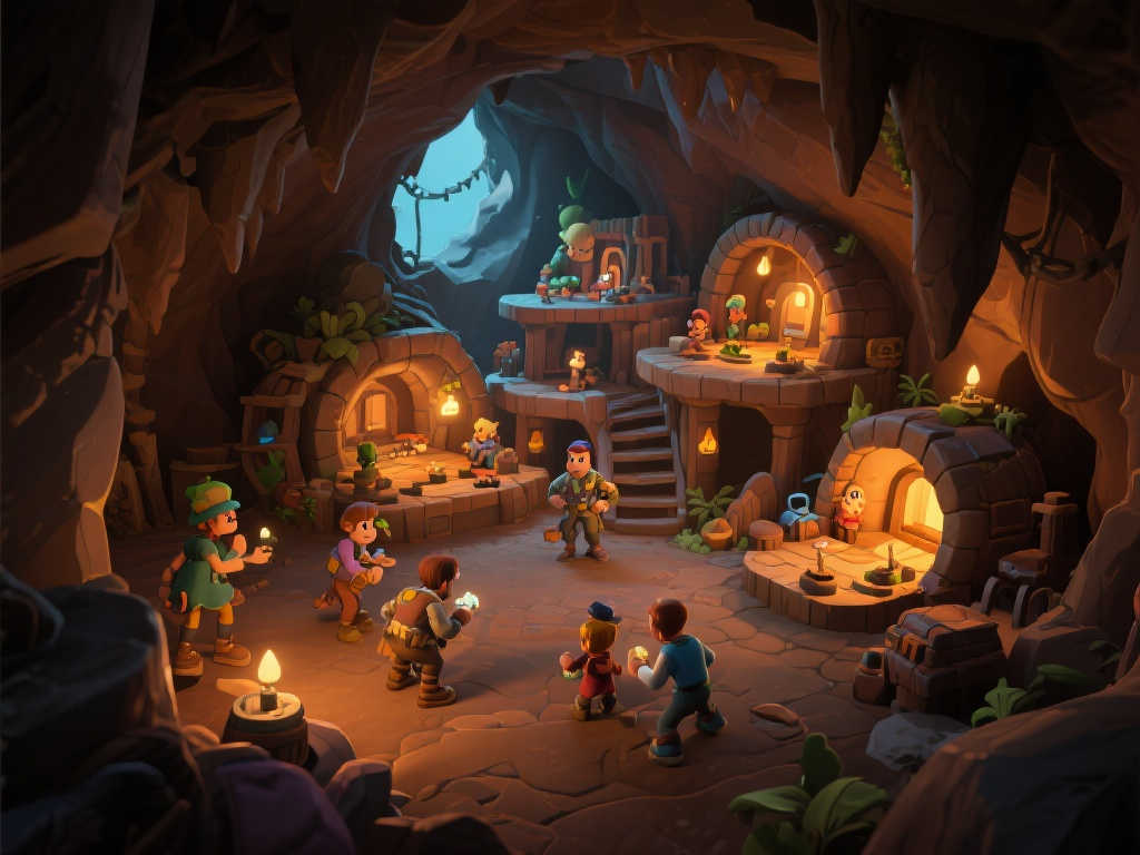 《洞窟冒险团物语》PC版震撼登场 探索洞穴建造的奇幻旅程 《洞窟冒险团物语》PC版震撼登场 探索洞穴建造的奇幻旅程